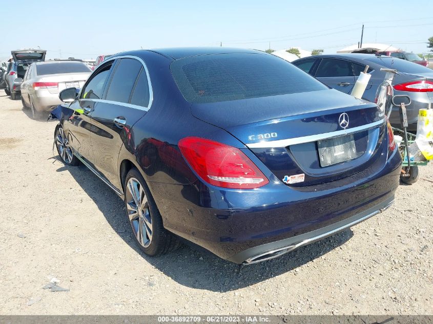 2015 MERCEDES-BENZ C-CLASS C 300 - 55SWF4KB2FU030088