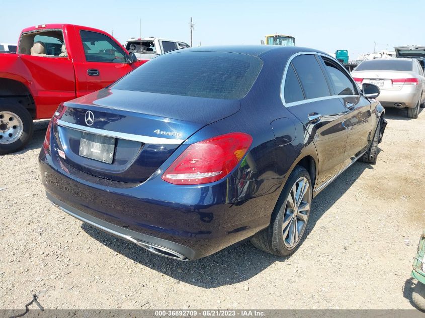 2015 MERCEDES-BENZ C-CLASS C 300 - 55SWF4KB2FU030088