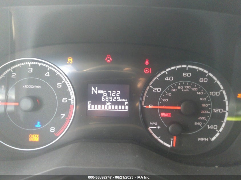 VIN JF2GTACC8KH323154 2019 SUBARU CROSSTREK PREMIUM