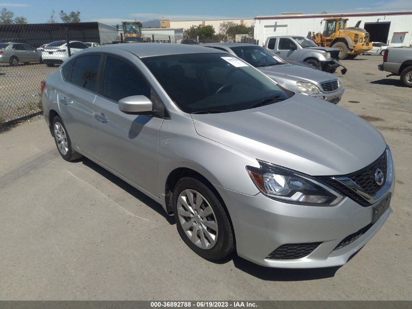 2016 NISSAN SENTRA S - 3N1AB7AP7GY282630