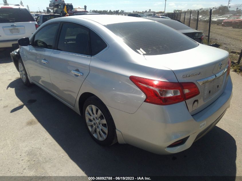 2016 NISSAN SENTRA S - 3N1AB7AP7GY282630