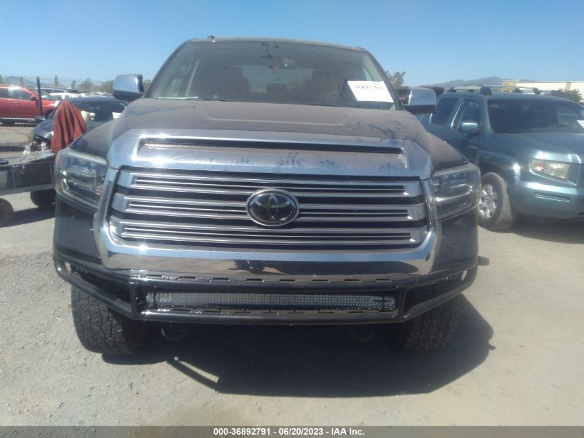 2018 TOYOTA TUNDRA LIMITED 5.7L V8 - 5TFFY5F10JX237919