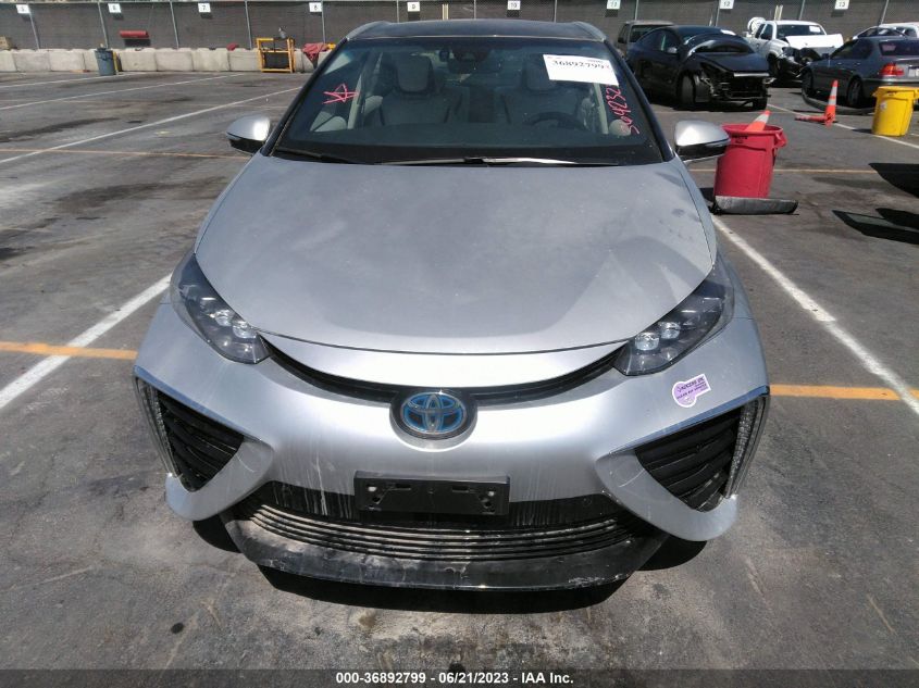 2019 TOYOTA MIRAI JTDBVRBD6KA006512