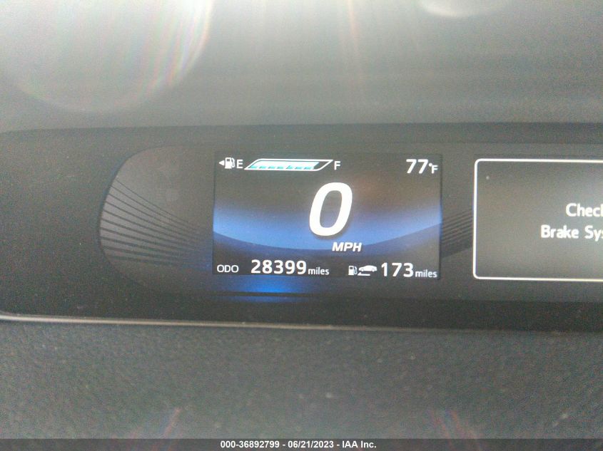 2019 TOYOTA MIRAI JTDBVRBD6KA006512