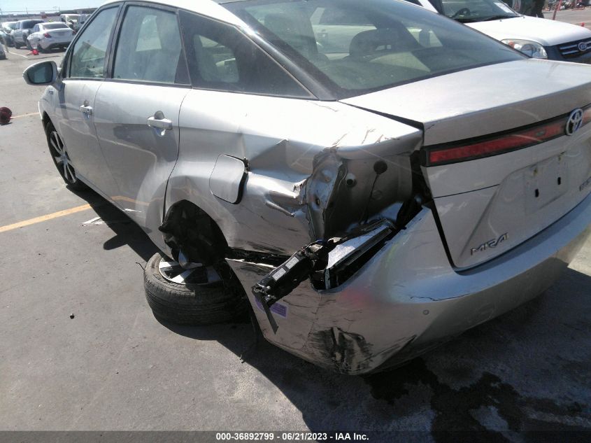 2019 TOYOTA MIRAI JTDBVRBD6KA006512