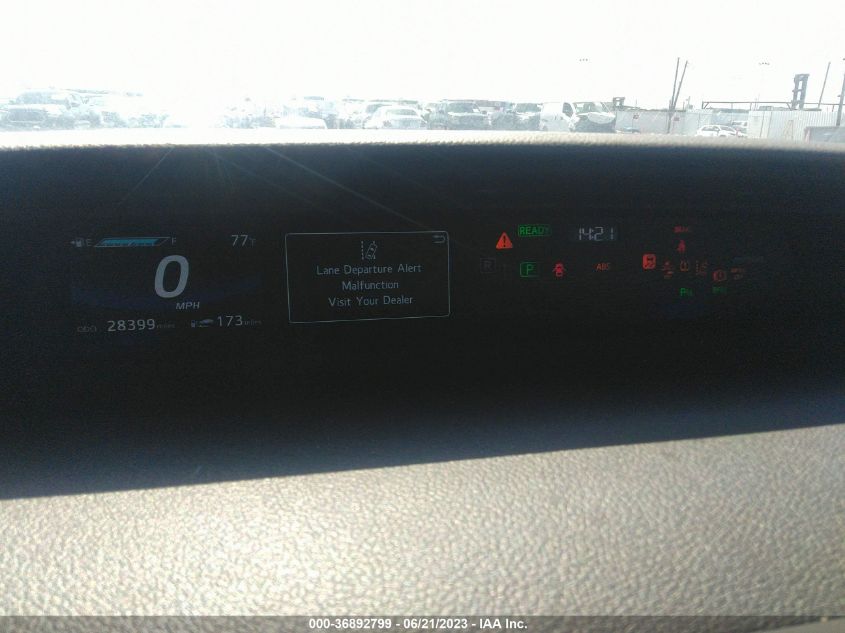 2019 TOYOTA MIRAI JTDBVRBD6KA006512