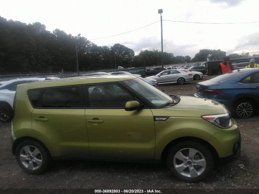 2019 KIA SOUL BASE - KNDJN2A27K7915942