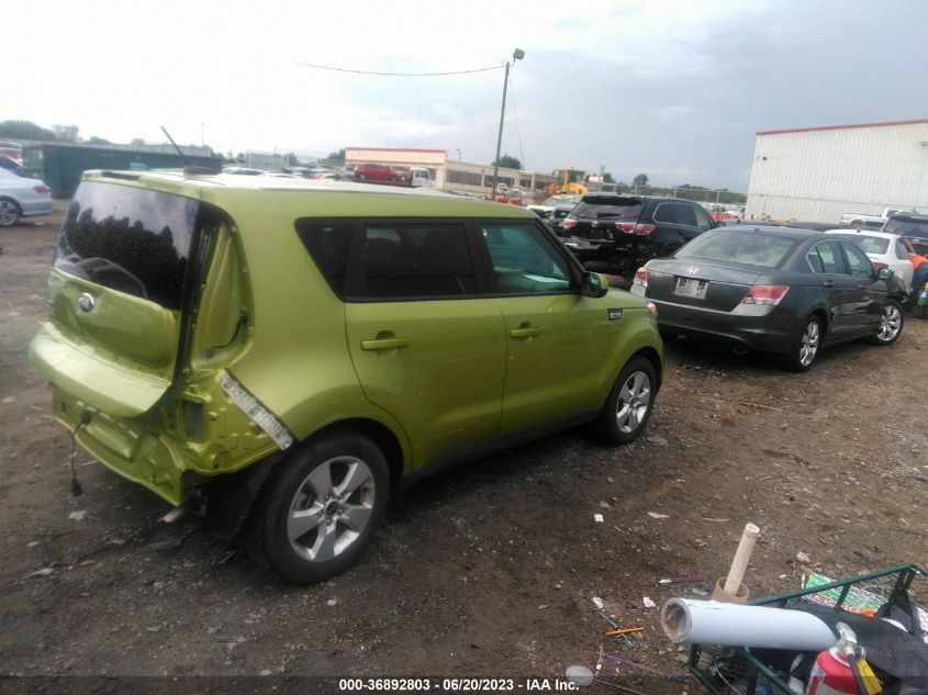 2019 KIA SOUL BASE - KNDJN2A27K7915942