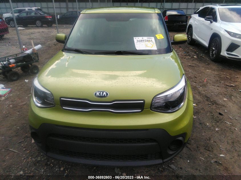 2019 KIA SOUL BASE - KNDJN2A27K7915942