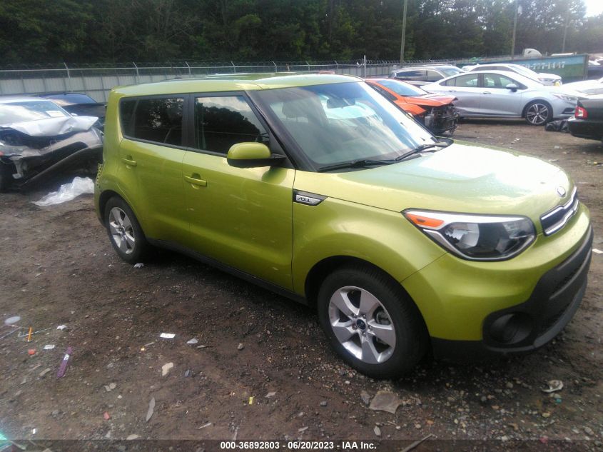 2019 KIA SOUL BASE - KNDJN2A27K7915942