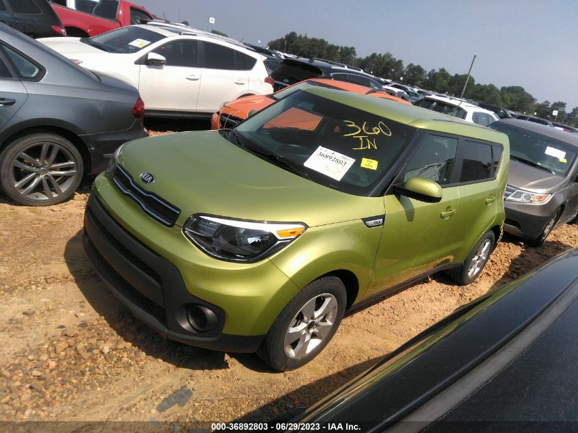 2019 KIA SOUL BASE - KNDJN2A27K7915942