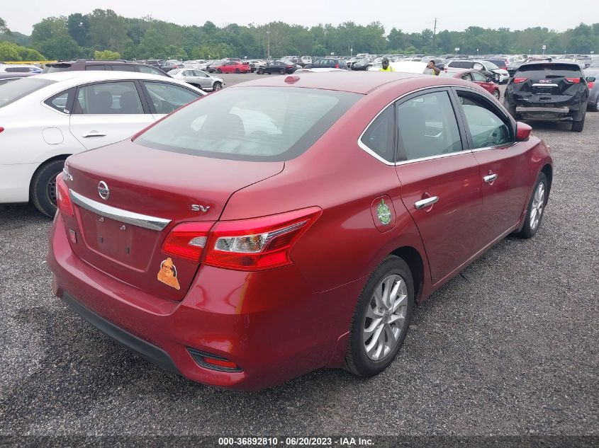 2018 NISSAN SENTRA SV - 3N1AB7AP7JY261350