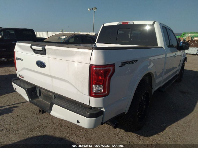 2016 FORD F-150 XL/LARIAT/XLT - 1FTEX1CP7GKD86883