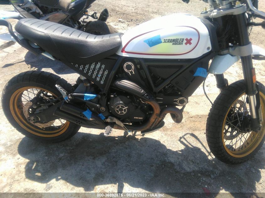 2017 DUCATI SCRAMBLER DESERT SLED ZDMKAFBM9HB000172