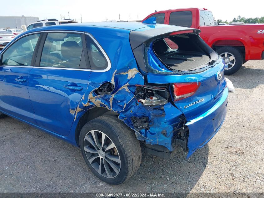 2018 HYUNDAI ELANTRA GT - KMHH35LE4JU025410