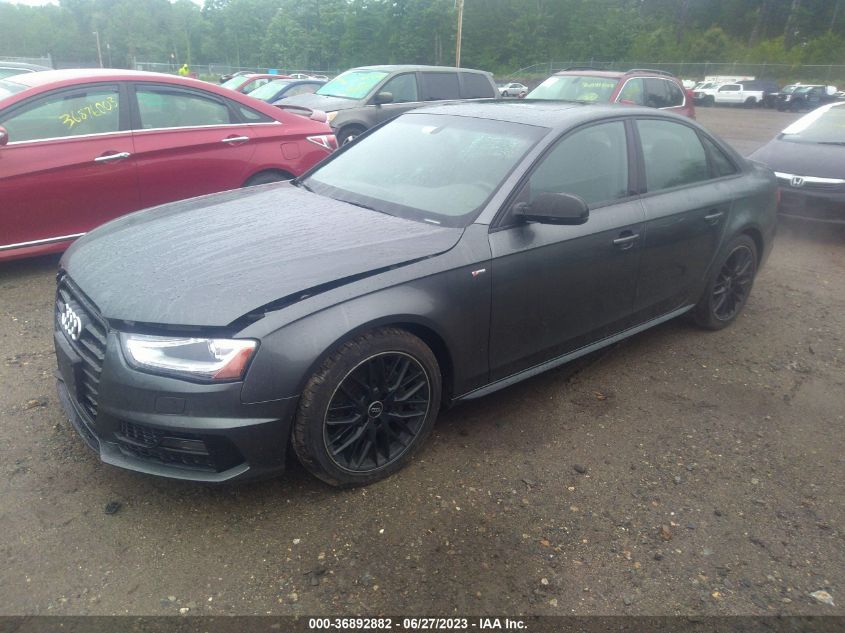 2016 AUDI A4 PREMIUM PLUS S-LINE - WAUHFAFL5GA005835