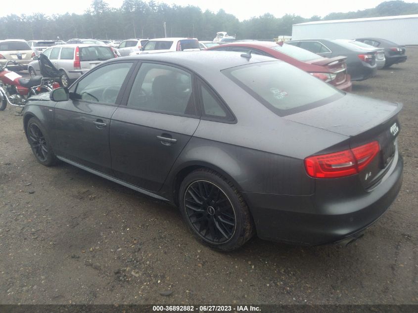 2016 AUDI A4 PREMIUM PLUS S-LINE - WAUHFAFL5GA005835