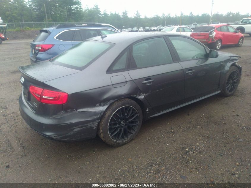 2016 AUDI A4 PREMIUM PLUS S-LINE - WAUHFAFL5GA005835