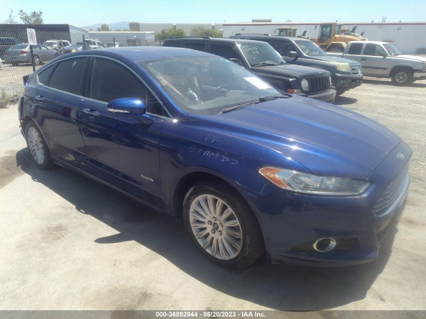 2013 FORD FUSION ENERGI TITANIUM - 3FA6P0SU4DR388626