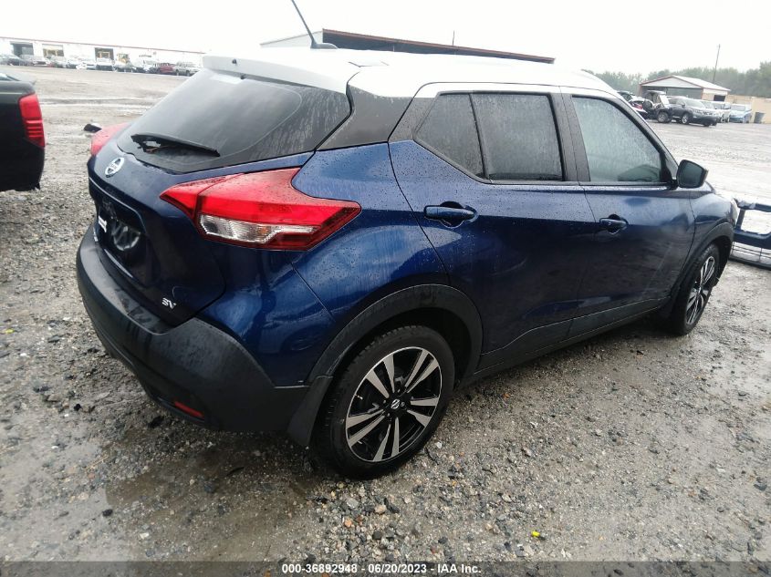 2019 NISSAN KICKS SV - 3N1CP5CU2KL496030