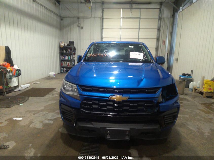 2021 CHEVROLET COLORADO 4WD WORK TRUCK - 1GCGTBEN6M1200631