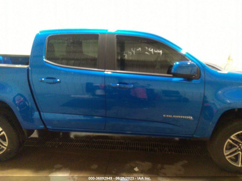 2021 CHEVROLET COLORADO 4WD WORK TRUCK - 1GCGTBEN6M1200631