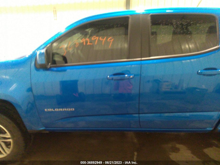 2021 CHEVROLET COLORADO 4WD WORK TRUCK - 1GCGTBEN6M1200631