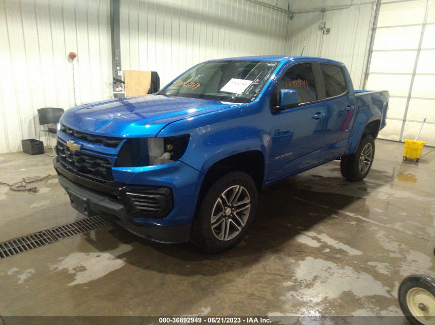 2021 CHEVROLET COLORADO 4WD WORK TRUCK - 1GCGTBEN6M1200631