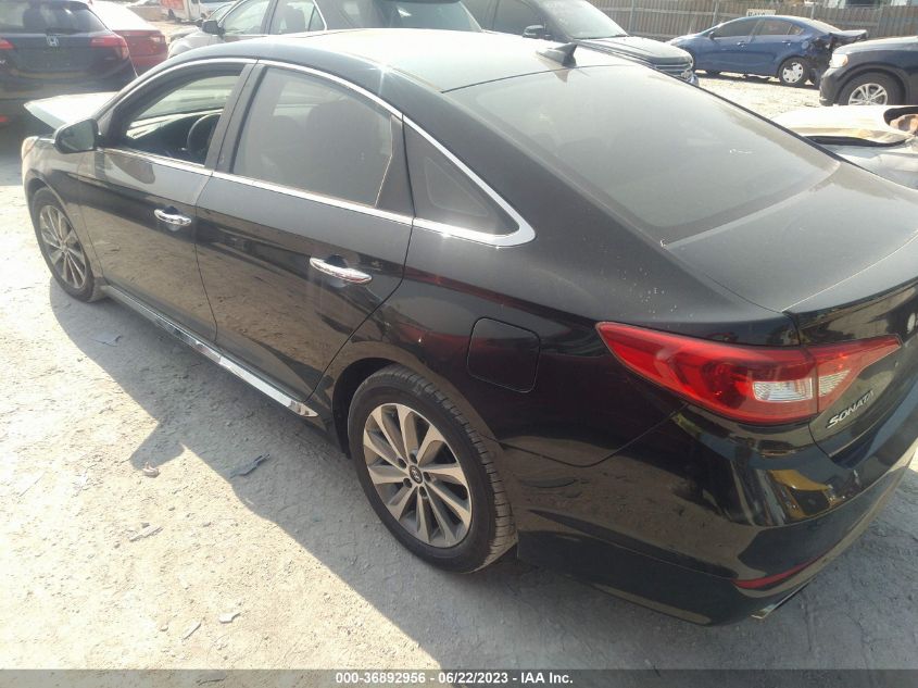 2017 HYUNDAI SONATA SPORT - 5NPE34AF2HH551228