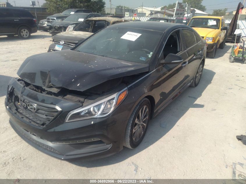 2017 HYUNDAI SONATA SPORT - 5NPE34AF2HH551228