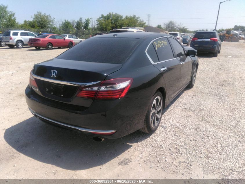 2016 HONDA ACCORD SEDAN EX-L - 1HGCR2F88GA039307