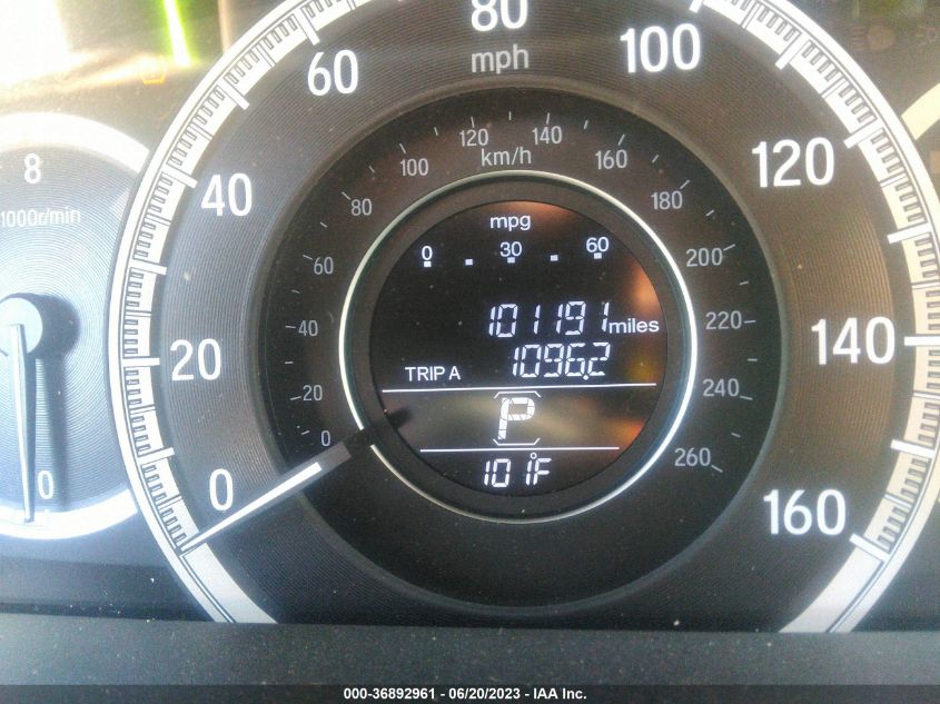 2016 HONDA ACCORD SEDAN EX-L - 1HGCR2F88GA039307