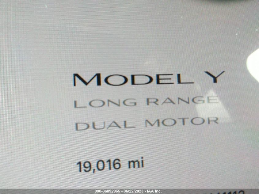 2021 TESLA MODEL Y - 5YJYGDEE1MF141113