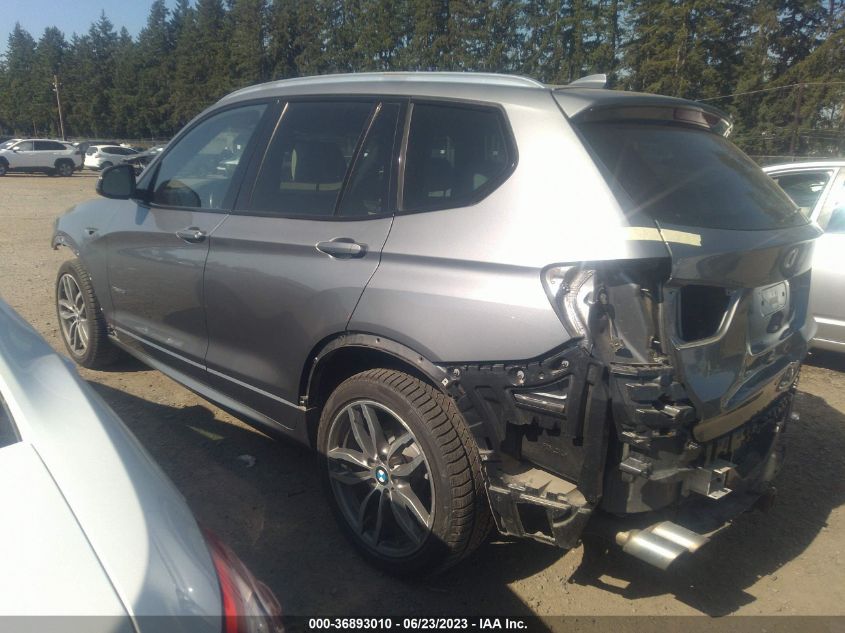 2017 BMW X3 XDRIVE28I - 5UXWX9C55H0T01391