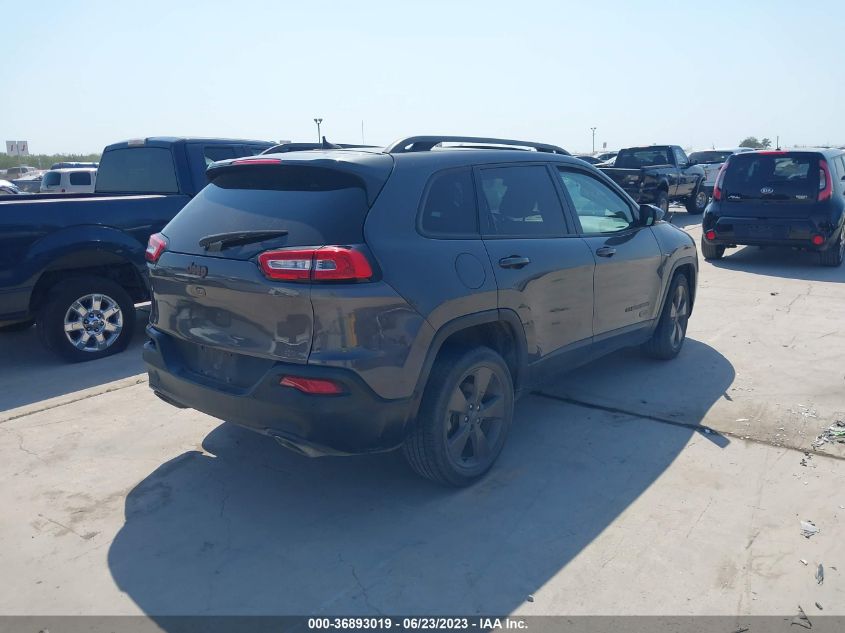 2016 JEEP CHEROKEE 75TH ANNIVERSARY - 1C4PJLCS8GW302301