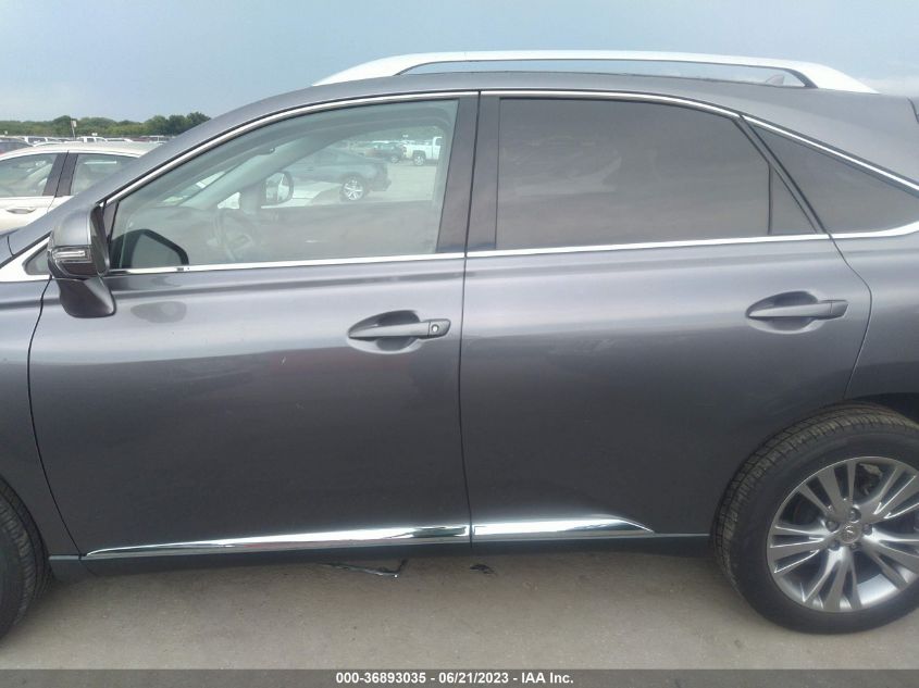 2013 LEXUS RX 350 - 2T2ZK1BA4DC125877