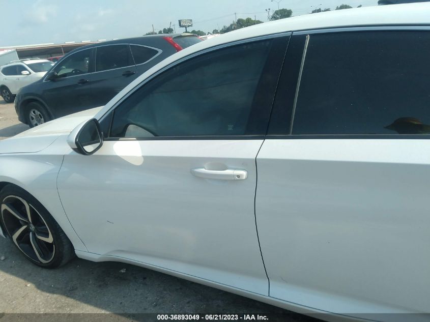 2020 HONDA ACCORD SEDAN SPORT - 1HGCV1F37LA126278