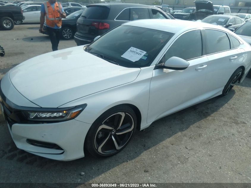 2020 HONDA ACCORD SEDAN SPORT - 1HGCV1F37LA126278