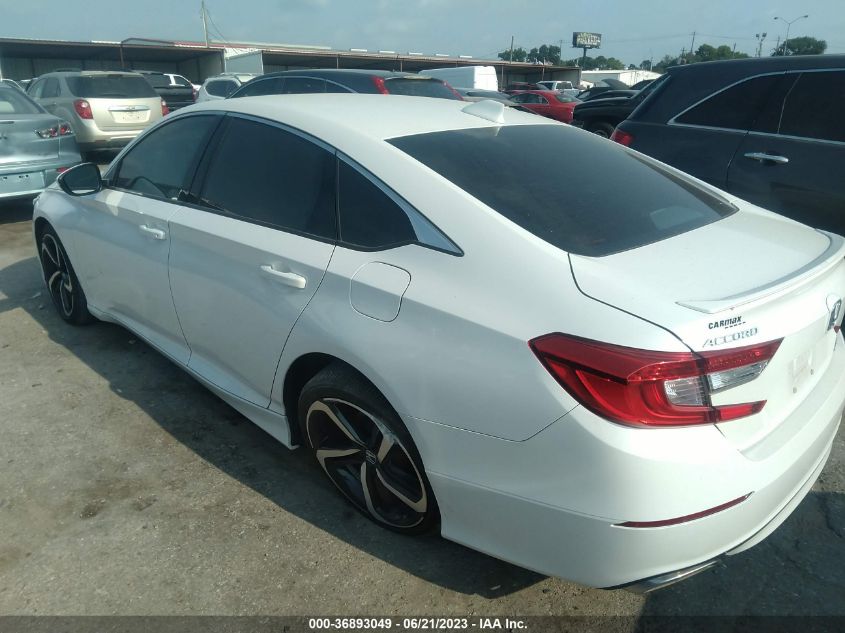 2020 HONDA ACCORD SEDAN SPORT - 1HGCV1F37LA126278