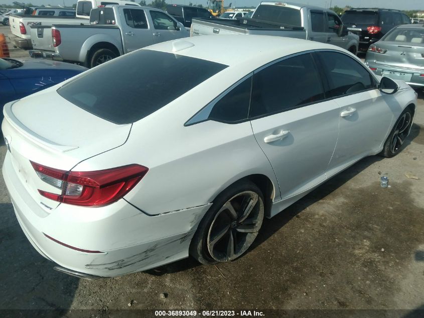 2020 HONDA ACCORD SEDAN SPORT - 1HGCV1F37LA126278
