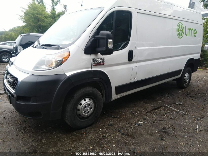 2019 RAM PROMASTER CARGO VAN - 3C6TRVDG9KE507553