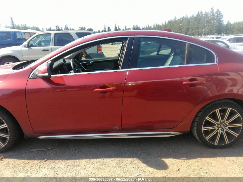 2014 VOLVO S60 T5 - YV1612FS3E2286346