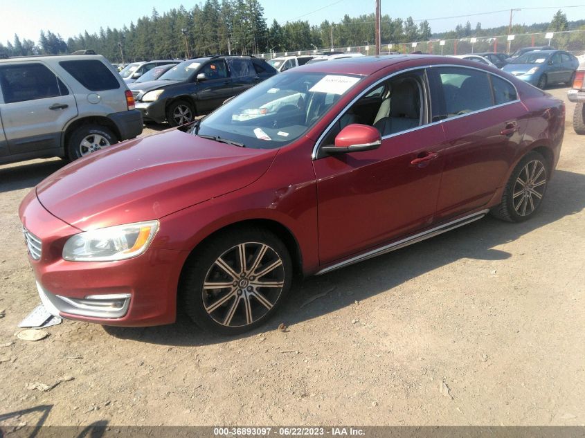 2014 VOLVO S60 T5 - YV1612FS3E2286346