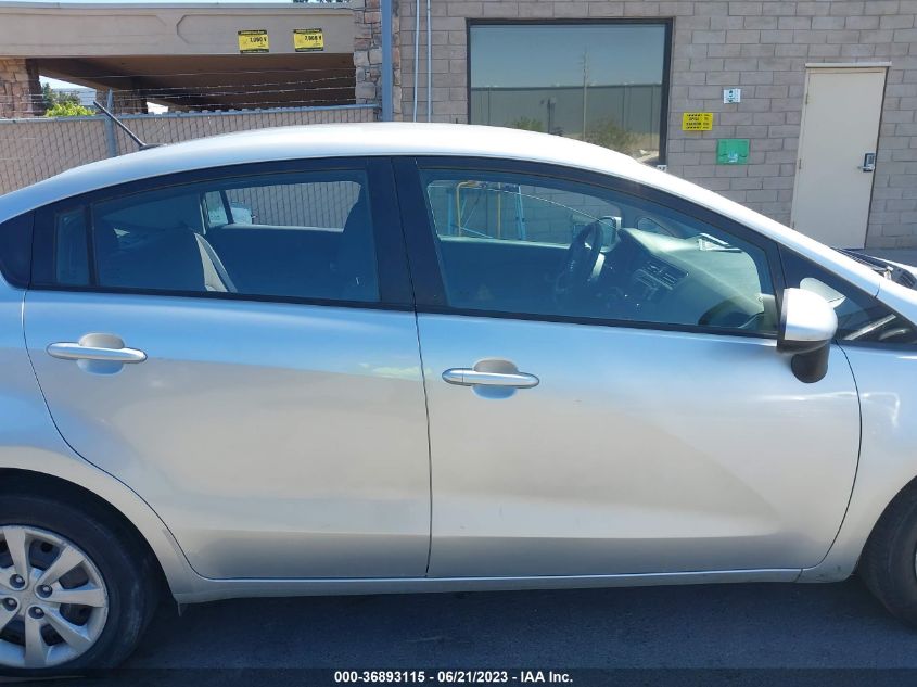 2014 KIA RIO LX - KNADM4A35E6371324