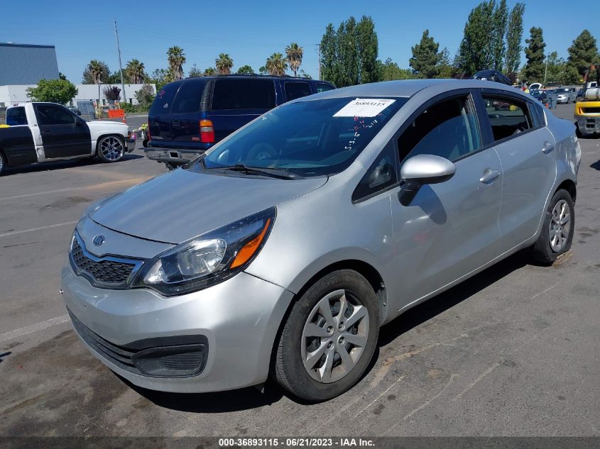 2014 KIA RIO LX - KNADM4A35E6371324