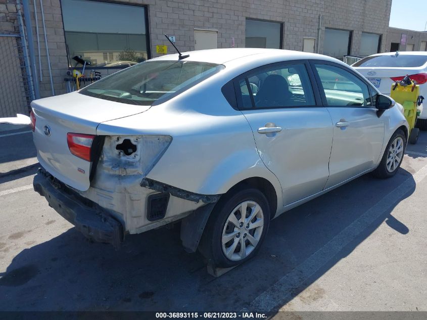 2014 KIA RIO LX - KNADM4A35E6371324