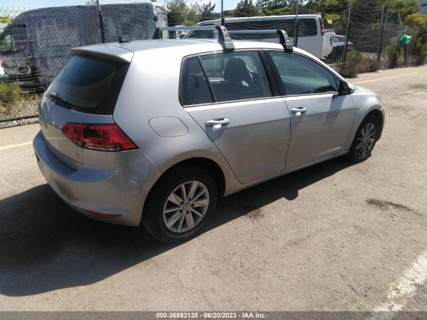 2016 VOLKSWAGEN GOLF S/SE/SEL - 3VW217AU9GM024589