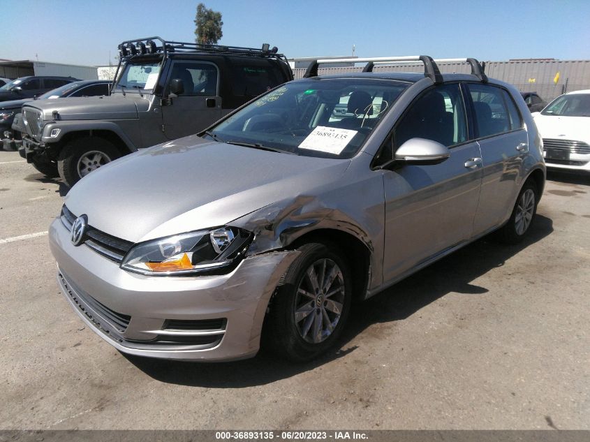2016 VOLKSWAGEN GOLF S/SE/SEL - 3VW217AU9GM024589