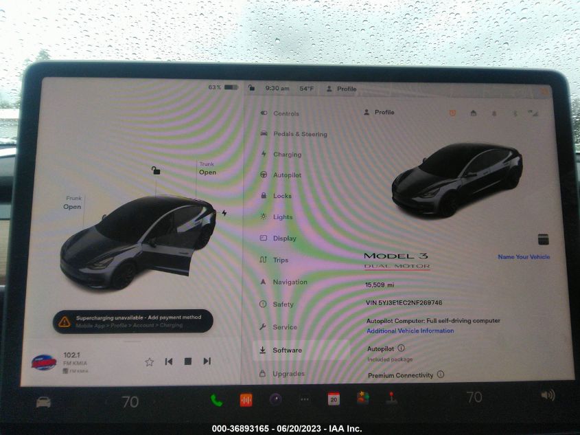2022 TESLA MODEL 3 PERFORMANCE - 5YJ3E1EC2NF269746