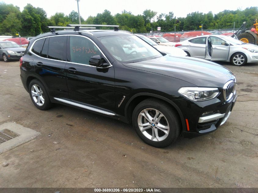 5UXTY5C00M9E39779 2021 BMW X3 - Image 1